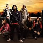 Noel Clarke, Adam Deacon, Scarlett Alice Johnson, Femi Oyeniran, Red Madrell, Shanika Warren-Markland, Plan B, and Jacob Anderson in Adulthood (2008)