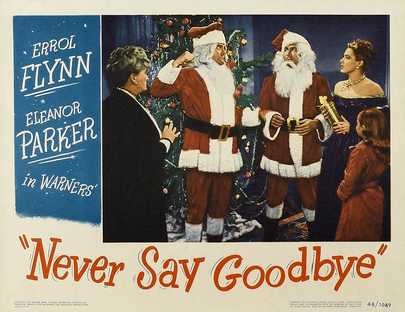 Errol Flynn, Patti Brady, Eleanor Parker, Lucile Watson, and Donald Woods in Never Say Goodbye (1946)