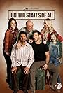 Dean Norris, Adhir Kalyan, Kelli Goss, Parker Young, Elizabeth Alderfer, and Farrah Mackenzie in United States of Al (2021)