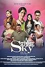 Sudipta Chakraborty, Devlina Kumar, Ranita Das, Debopriyo Mukherjee, Subhash Pachisia, Chandrima Goswami, Kamaleswar Mukherjee, Asim Roychowdhury, Bonny Sengupta, Priyanka Pal, Sayan Chakraborty, Richa Sharma, and Kan Singh Sodha in A Separate Sky (2021)