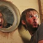 Henry Ian Cusick and Dominic Monaghan in Lost (2004)