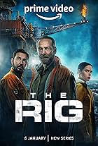 Iain Glen, Emily Hampshire, and Martin Compston in The Rig (2023)