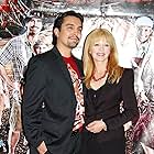 Zack Larez with actress Frances Fisher at the premiere of SEDONA (2011) in Sedona, Arizona. Zack gained entry into the Screen Actors Guild for his role in this film.
