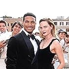 Rebecca Ferguson and Greg Tarzan Davis at an event for Mission: Impossible - Dead Reckoning Part One (2023)