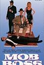 Morgan Fairchild, Eddie Deezen, William Hickey, and Stuart Whitman in Mob Boss (1990)