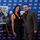 With Alissa Salvatore at the Friar's Club for the World Premiere of "A Good Cop" (2021)