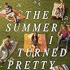 Christopher Briney, Lola Tung, Elsie Fisher, Gavin Casalegno, Rain Spencer, David Iacono, and Sean Kaufman in The Summer I Turned Pretty (2022)