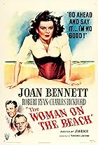 Joan Bennett, Charles Bickford, and Robert Ryan in The Woman on the Beach (1947)