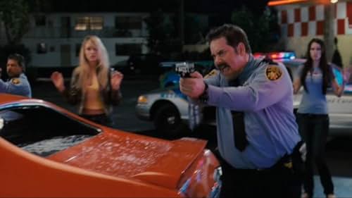 Keith Hudson as comedic Angry Cop in "Sex Drive."