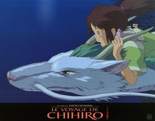 Jason Marsden, Daveigh Chase, Rumi Hiiragi, and Miyu Irino in Spirited Away (2001)