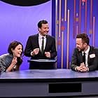 Keri Russell, Jimmy Fallon, and Aaron Paul in The Tonight Show Starring Jimmy Fallon (2014)