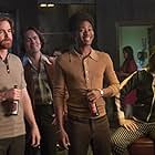 Clark Duke, Andrew Santino, and RJ Cyler in I'm Dying Up Here (2017)