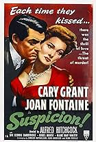 Joan Fontaine and Cary Grant in Suspicion (1941)