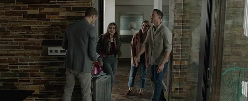 Janel Parrish, Jonathan Howard, Angela Trimbur, and Zach Avery in Trespassers (2018)