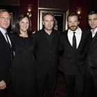 Sam Mendes, Lucy Fisher, Jake Gyllenhaal, Peter Sarsgaard, and Douglas Wick at an event for Jarhead (2005)