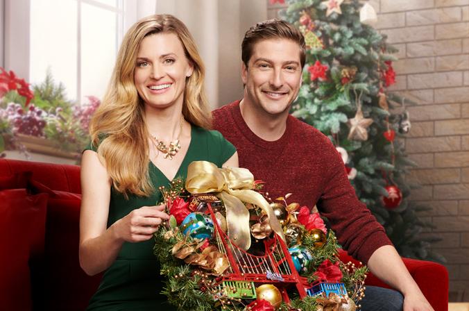 Brooke D'Orsay and Daniel Lissing in Christmas in Love (2018)