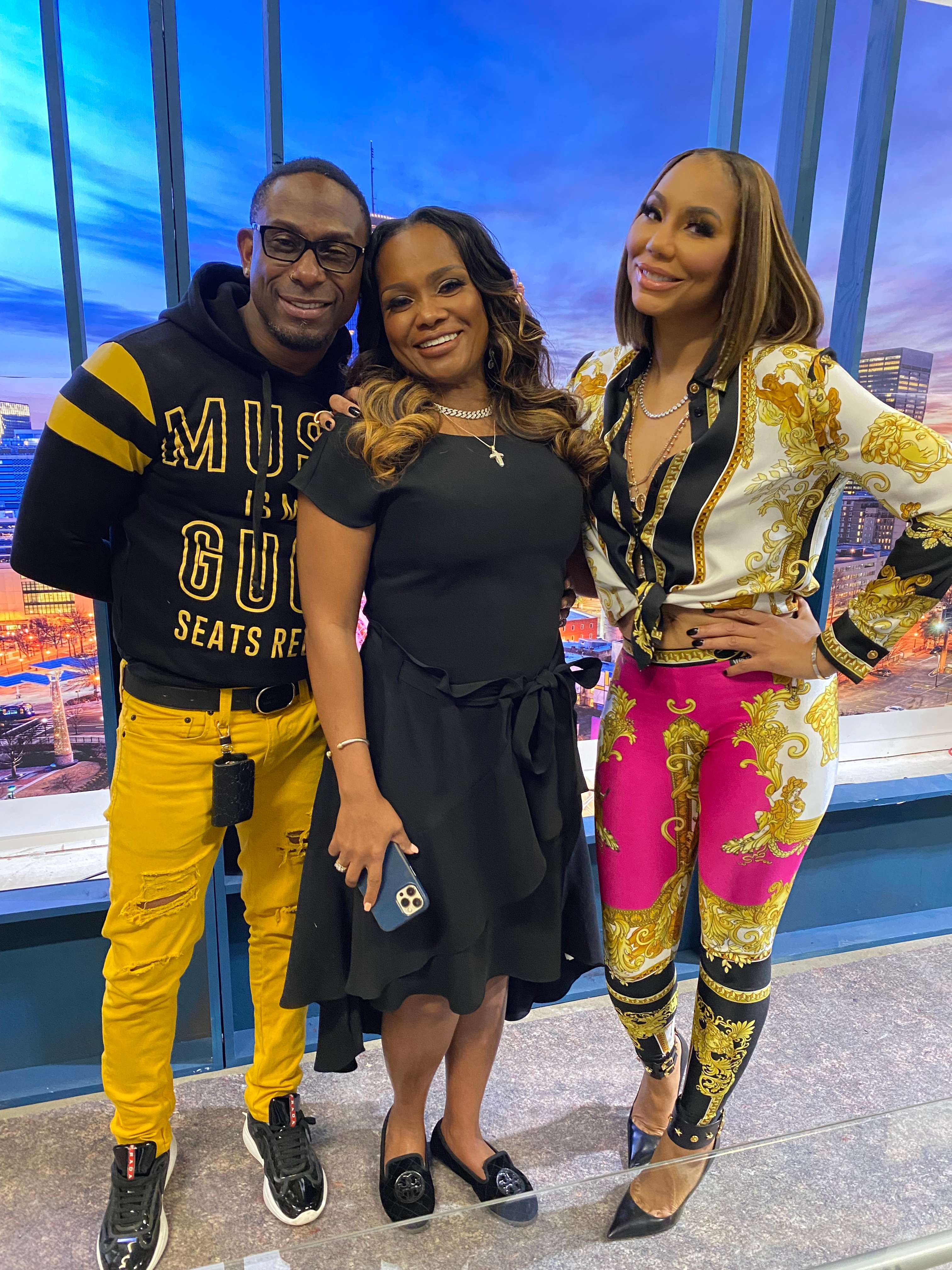 Tamar Braxton and Sheldon Horton in Turnt Out with TS Madison (2022)