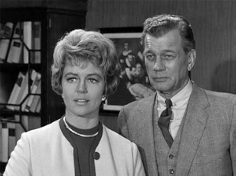 Joseph Cotten and Dorothy Malone in Dr. Kildare (1961)