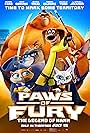 Samuel L. Jackson, Michelle Yeoh, Djimon Hounsou, Michael Cera, Ricky Gervais, and Kylie Kuioka in Paws of Fury: Die Legende von Hank (2022)