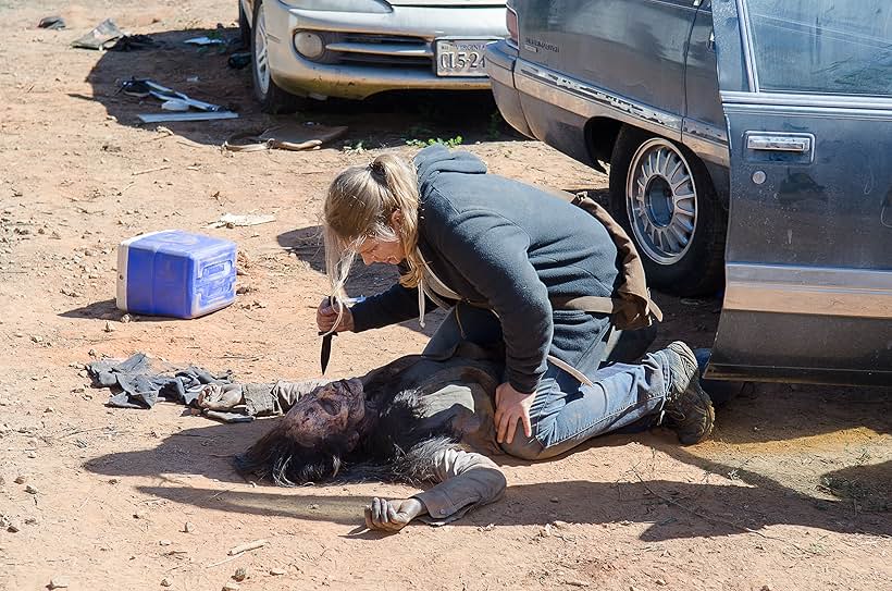 Merritt Wever and Elizabeth Davidovich in The Walking Dead (2010)