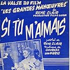 Michèle Morgan and Gérard Philipe in The Grand Maneuver (1955)