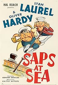 Oliver Hardy and Stan Laurel in Saps at Sea (1940)