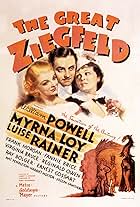 Myrna Loy, William Powell, and Luise Rainer in The Great Ziegfeld (1936)