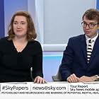 Ella Whelan and Sebastian Payne in Sky News: Sunrise (1989)