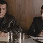 With Steven Seagal in "A Dangerous Man", aka, "On The Run"
