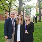 Daphne's graduation from Amherst College (May 22, 2016), with father, Rich Thompson, and mother, Beth Laufer. 