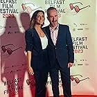 Claire Rafferty and Terry Loane at the Belfast Film Festival Gala Screening of The Last Rifleman