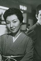Tatsuya Nakadai and Hideko Takamine in When a Woman Ascends the Stairs (1960)