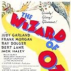 Judy Garland, Ray Bolger, Candy Candido, Jack Haley, Bert Lahr, and Terry in The Wizard of Oz (1939)