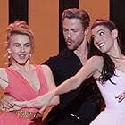 Charli D'Amelio, Julianne Hough, and Derek Hough in Step Into... The Movies (2022)