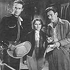 Lane Chandler, Oliver Drake, and Doris Hill at an event for The Texas Tornado (1932)