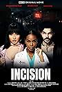 Parker McKenna Posey, Shalim Ortiz, and Brandee Evans in Incision (2024)