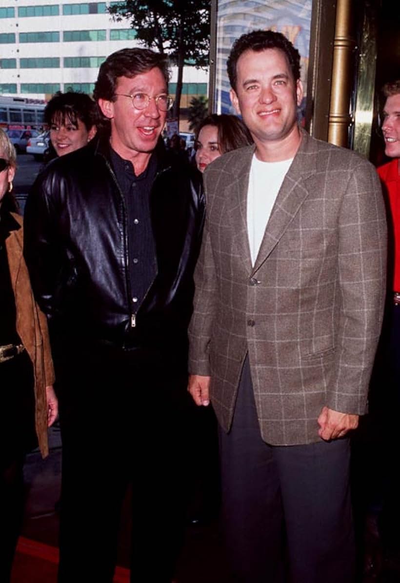 Tom Hanks and Tim Allen at an event for Toy Story (1995)