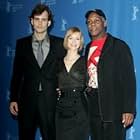 Rossif Sutherland, Laura Regan and Danny Glover at the photocall of "Poor Boy's Game" during the 57th Berlinale International Film Festival.