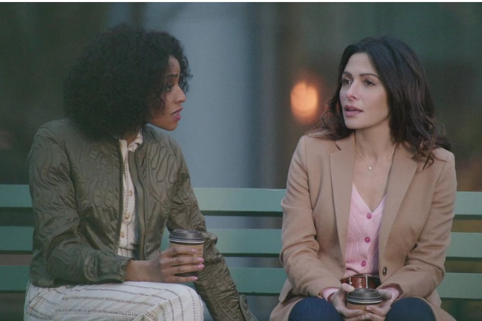 Sarah Shahi and Margaret Odette in Sex/Life (2021)