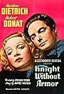 Marlene Dietrich and Robert Donat in Knight Without Armor (1937)