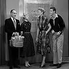 Eve Arden, Richard Crenna, Gale Gordon, and Gloria McMillan in Our Miss Brooks (1952)