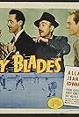 Robert Armstrong, Edward Ashley, Allan Lane, and Jean Rogers in Gay Blades (1946)