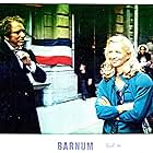Burt Lancaster and Brigitte Germain in Barnum (1986)