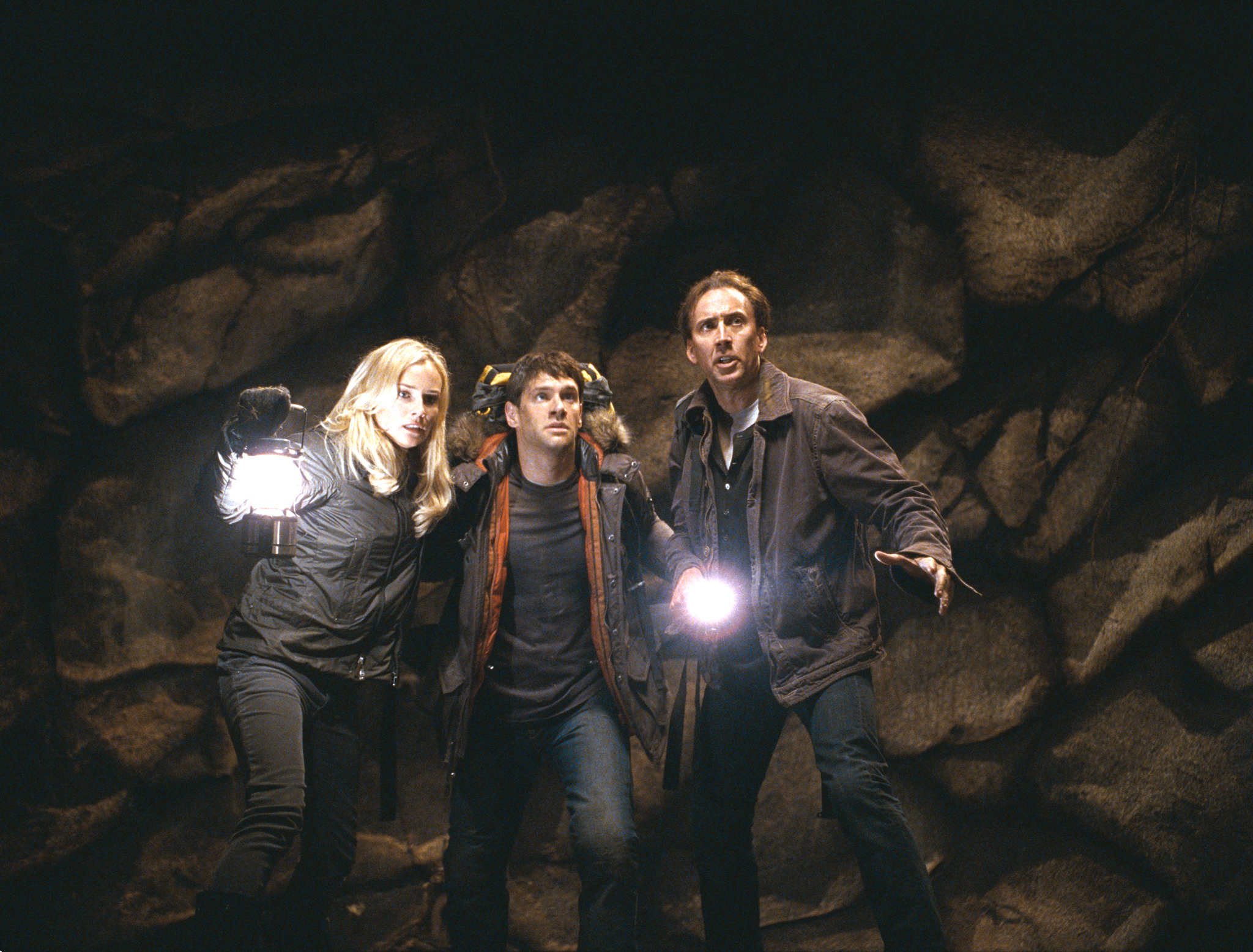 Nicolas Cage, Justin Bartha, and Diane Kruger in National Treasure: Book of Secrets (2007)