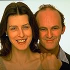 Tim McInnerny and Gina McKee in Notting Hill (1999)