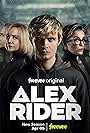 Sofia Helin, Vicky McClure, and Otto Farrant in Alex Rider (2020)