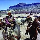 John Wayne and Sean Kelly in The Cowboys (1972)