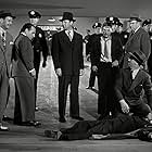 Luther Adler, Glenn Anders, Steve Brodie, Howard Da Silva, Martin Gabel, and David Wayne in M (1951)