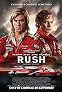 Daniel Brühl and Chris Hemsworth in Rush (2013)