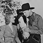 Dennis O'Keefe and Florence Rice in The Kid from Texas (1939)